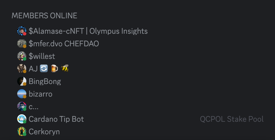 The Catsky AI Discord — live member list