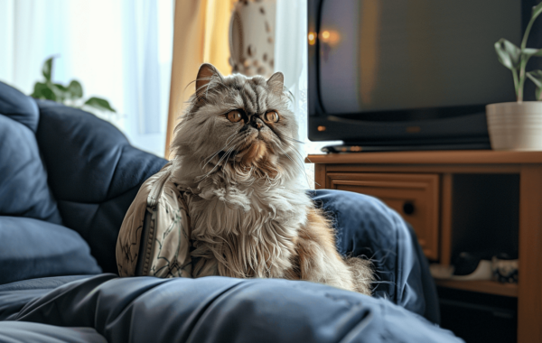 Persian Cat Couch