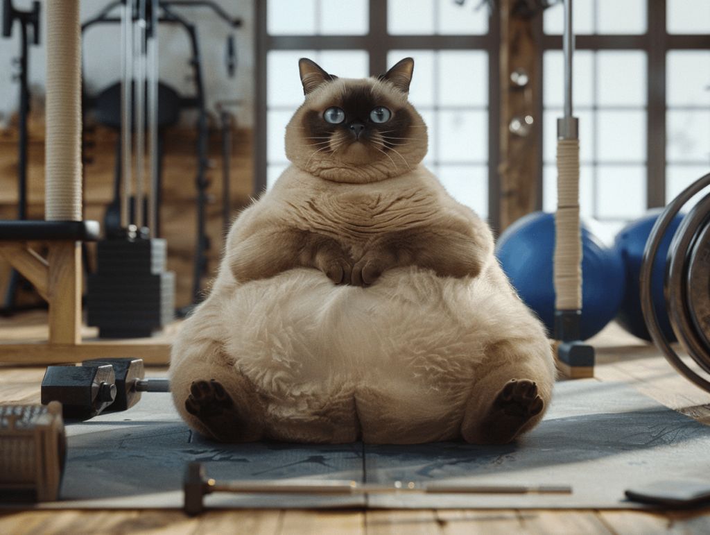 Siamese Cat Fat Workout 2